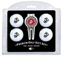 【中古】【輸入品 未使用】Team Golf Military Regulation Size Golf Balls (4 Count) Divot Tool with Removable Double-Sided Magnetic Marker 並行輸入品