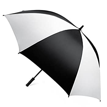 【中古】【輸入品・未使用】Tour Gear Deluxe Golf Umbrella, Black, 62-Inch [並行輸入品]