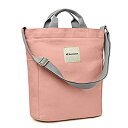 【中古】【輸入品 未使用】Canvas Tote Bag with Zipper and Pocket, Casual Crossbody School Planner Hobo Bag for Women 並行輸入品