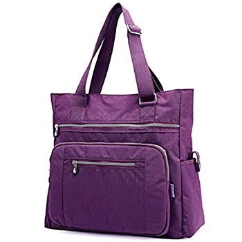 yÁzyAiEgpzMulti Pocket Nylon Totes Handbag Large Shoulder Bag Travel Purse Bags For Women [sAi]