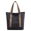 【中古】【輸入品・未使用】Women's Handbags Canvas Shoulder Bags Retro Casual Tote Purses [並行輸入品]
