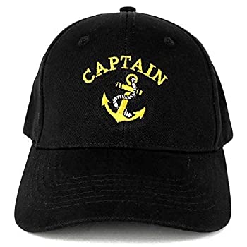 【中古】【輸入品・未使用】Captain Anchor Embroidered Deluxe 100% Cotton Cap 商品カテゴリー: 帽子 [並行輸入品]