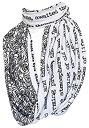 【中古】【輸入品 未使用】Literati Club Jane Eyre Book Scarf,White,One Size 商品カテゴリー: スカーフ 並行輸入品