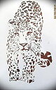 【中古】【輸入品 未使用】Jaguar Panther Logo Stencil Reusable 10 mm Mylar Laser Cut Stencil Arts and Crafts Material Scrapbooking for Airbrush Painting Drawing