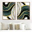 modern abstract oil painting on canvasの画像