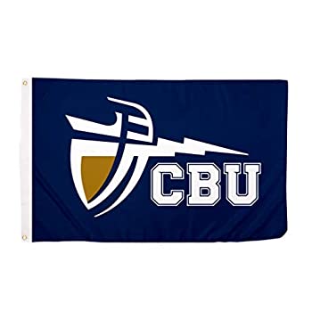 Desert Cactus California Baptist University CBU Lancers NCAA 100% Polyester Indoor Outdoor Flag 