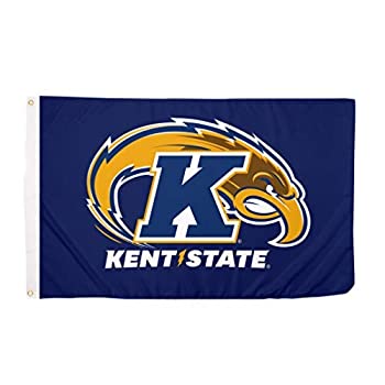 楽天スカイマーケットプラス【中古】【輸入品・未使用】Desert Cactus Kent State University KSU Golden Flashes NCAA 100％ Polyester Indoor Outdoor Flag [並行輸入品]