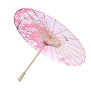 【中古】【輸入品 未使用】Yosoo123 Women Oiled Paper Umbrella Windproof Chinese Classical Dance Umbrella Flower Pattern Chinese Classical Dance Umbrella for Play