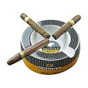 yÁzyAiEgpzCigar Outdoor Ashtrays for Patio Big Ashtrays for 8 inch Round Cigarettes Large Rest Cigars Ashtray for Patio/Outside/Indoor Ashtray 