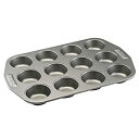 【中古】【輸入品 未使用】Circulon 51137 Total Nonstick 12-Cup Muffin Tin/Nonstick 12-Cup Cupcake Tin - 12 Cup, Gray 並行輸入品