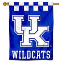 【中古】【輸入品・未使用】College Flags & Banners Co. Kentucky UK Wildcats Checkerboard Doubl...