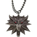 楽天スカイマーケットプラス【中古】【輸入品・未使用】JINX The Witcher 3 Necklace with White Wolf Medallion + LED Eyes [並行輸入品]