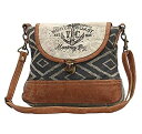 【中古】【輸入品・未使用】Myra Bags North Coast Anchors Upcycled Canvas Crossbody Bag S-1049 ...