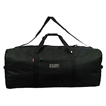 šۡ͢ʡ̤ѡHeavy Duty Cargo Duffel Large Sport Gear Drum Set Equipment Hardware Travel Bag Rooftop Rack Bag (24 inch x 12 inch x 12 inch, Black) [