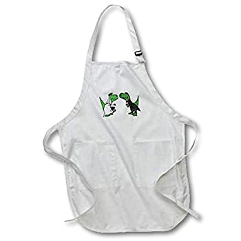 šۡ͢ʡ̤ѡ3dRose apr_200160_1 Funny Green Trex Dinosaurs Bride and ...