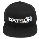 【中古】【輸入品 未使用】Rotary13B1 Datsun Baseball Cap Black/Hat - Style C Flat Brim 商品カテゴリー: 帽子 並行輸入品