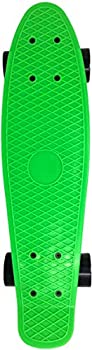 yÁzyAiEgpzMini Sidewalk Cruiser Skateboard 22 inch Complete, Green Deck, Wheel Color Varies iJeS[: XP[g{[h [sAi]