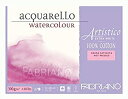 【中古】【輸入品・未使用】Fabriano Artistico Watercolor Extra White Block 9"x12" 300gsm HP 20 Sheets [並行輸入品]