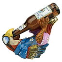 【中古】【輸入品・未使用】Design Toscano Beer Buddy Tropical Tiki Parrot Bottle Holder Statue, 10 Inch, Polyresin, Full Color ..