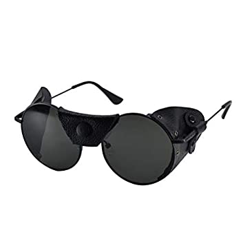 【中古】【輸入品・未使用】Steampunk Inspired Metal Classic Mountaineering glacier Unisex-Adult circular Sunglasses 商品カテゴリー: サングラス [並行輸入品]