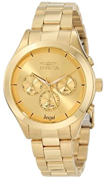 【中古】【輸入品・未使用】インヴィクタ Invicta Women's 12466 Angel Gold-Tone Stainless Steel Watch [並行輸入品]【メーカー名】Invicta【メーカー型番】【ブランド名】Invicta【商品説明】インヴィクタ Invicta Women's 12466 Angel Gold-Tone Stainless Steel Watch [並行輸入品]当店では初期不良に限り、商品到着から7日間は返品を 受付けております。こちらは海外販売用に買取り致しました未使用品です。買取り致しました為、中古扱いとしております。他モールとの併売品の為、完売の際はご連絡致しますのでご了承下さい。速やかにご返金させて頂きます。ご注文からお届けまで1、ご注文⇒ご注文は24時間受け付けております。2、注文確認⇒ご注文後、当店から注文確認メールを送信します。3、配送⇒当店海外倉庫から取り寄せの場合は10〜30日程度でのお届けとなります。国内到着後、発送の際に通知にてご連絡致します。国内倉庫からの場合は3〜7日でのお届けとなります。　※離島、北海道、九州、沖縄は遅れる場合がございます。予めご了承下さい。お電話でのお問合せは少人数で運営の為受け付けておりませんので、メールにてお問合せお願い致します。営業時間　月〜金　10:00〜17:00お客様都合によるご注文後のキャンセル・返品はお受けしておりませんのでご了承下さい。