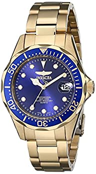 【中古】【輸入品・未使用】インヴィクタ Invicta Women's 17052 Pro Diver Analog Display Japanese Quartz Gold Watch [並行輸入品]