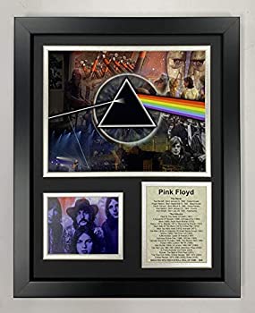 【中古】【輸入品 未使用】Legends Never Die Pink Floyd Mosaic- English Rock Band Collectible Framed Photo Collage Wall Art Decor - 12 x15 並行輸入品