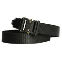 【中古】【輸入品・未使用】Fusion Tactical Military Police Riggers Belt Black Large 38-43