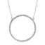 šۡ͢ʡ̤ѡSilpada 'Duomo' Open Circle Necklace in Hammered Sterling Silver, 16