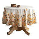 【中古】【輸入品 未使用】Maison d 039 Hermine Oak Leaves 100 Cotton Tablecloth for Kitchen Dinning Tabletop Decoration Parties Weddings Thanksgiving Christmas (Ro