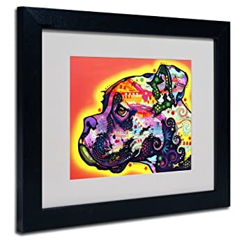 Profile Boxer Matted Artwork by Dean Russo with Black Frame, 11 by 14-Inch 商品カテゴリー: ポスター 絵画 