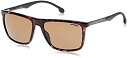 【中古】【輸入品・未使用】Carrera sunglasses (8032-S 086SP) Dark Havana - Grey print - Brown ...