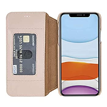 šۡ͢ʡ̤ѡVenito Venice RFID Blocking Leather Wallet Stand Case Compatible with iPhone XR (Nude Pink) ʥƥ꡼: ޥۥ [¹͢]