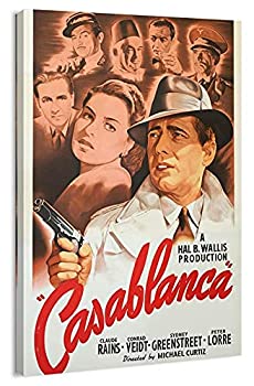 楽天スカイマーケットプラス【中古】【輸入品・未使用】artprints1stop Canvas Print Wall Art - Vintage Movie Poster for Casablanca, 1942-24x36 inches 商品カテゴリー: ポスター [並行輸入品]