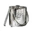 šۡ͢ʡ̤ѡElegance Hammered 6-Inch Stainless Steel Ice Bucket With Tongs [¹͢]