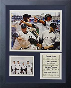 【中古】【輸入品・未使用】Legends Never Die New York Yankees 2009 World Series Core Four Framed Photo Collage, 11x14-Inch [並行輸入品]