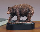 楽天スカイマーケットプラス【中古】【輸入品・未使用】Walking Bear Statue - Bronze [並行輸入品]