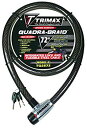 【中古】【輸入品・未使用】Trimax Trimaflex Integrated Keyed Cable Lock 6' L X 25Mm TQ2572, Ca...