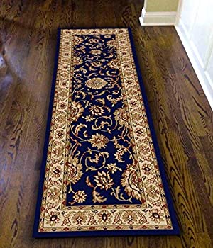 Radici 1621 COMO Rugs, 2-Feet 2 by 7-Feet 7-Feet, Blue 商品カテゴリー: ラグ カーペット 