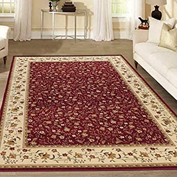 šۡ͢ʡ̤ѡRadici Como Area Rug, 3ft3 x 4ft11, red ʥƥ꡼: 饰 ڥå [¹͢]