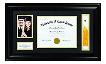 【中古】【輸入品 未使用】Creative Brands Heartfelt - Inspirational Keepsake Diploma and Photo Frame, 15 x 25-Inch, Jeremiah 29:11 商品カテゴリー: 額 フレーム