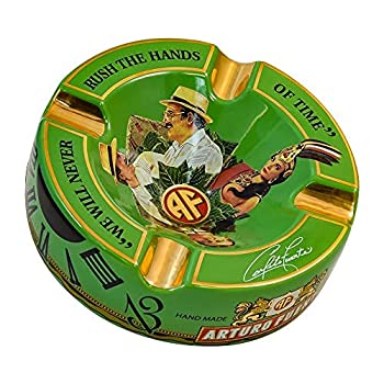 šۡ͢ʡ̤ѡLimited Edition Large 8.75 inch Arturo Fuente Porcelain Cigar Ashtray Green ʥƥ꡼:  [¹͢]