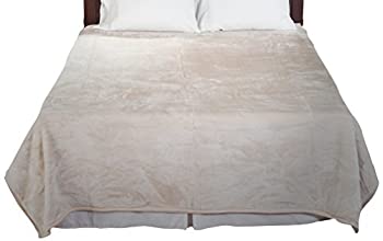 【中古】【輸入品 未使用】Lavish Home Solid Soft Heavy Thick Plush Mink Blanket 8 Pound - Beige (商品カテゴリー : ブランケット) 並行輸入品