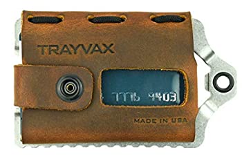 【中古】【輸入品・未使用】Trayvax Element Wallet (Raw | Tobacco Brown) 商品カテゴリー: 財布 マネークリップ [並行輸入品]