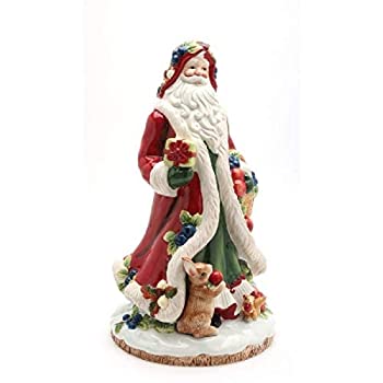 Cosmos Gifts 10697 Santa Figurine, Brown 商品カテゴリー: インテリア オブジェ 