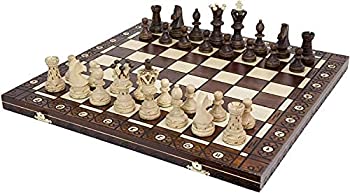 【中古】【輸入品 未使用】Handmade European Wooden Chess Set with 21 Inch Board and Hand Carved Chess Pieces 商品カテゴリー: ボードゲーム 並行輸入品