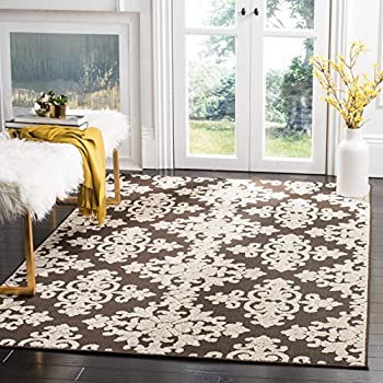 楽天スカイマーケットプラス【中古】【輸入品・未使用】Safavieh Cottage Collection COT906D Indoor/Outdoor Area Rug, 8ft x 11ft 2 inch, Brown/Cream 商品カテゴリー: ラグ カーペット [並行輸入品