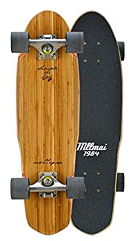 šۡ͢ʡ̤ѡLMAI 27 inch Bamboo Wood Cruiser Complete Skateboard Longboard ʥƥ꡼: ȥܡ [¹͢]