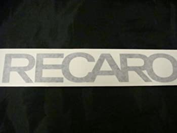 【中古】【輸入品 未使用】Recaro用レーシングデカールステッカー (ブラック) x2