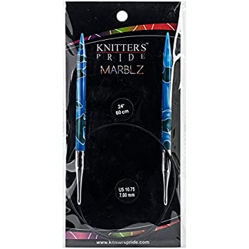 šۡ͢ʡ̤ѡKnitter's Pride 10.75/7mm Marblz Fixed Circular Needles, ...